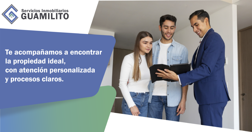 Publicidad inmobiliaria preguntando si estás listo para vender tu casa o encontrar un nuevo hogar